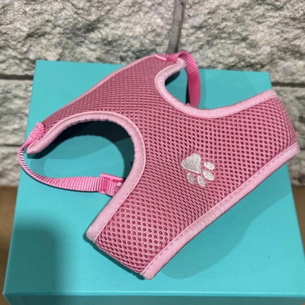 Pink dog Harness